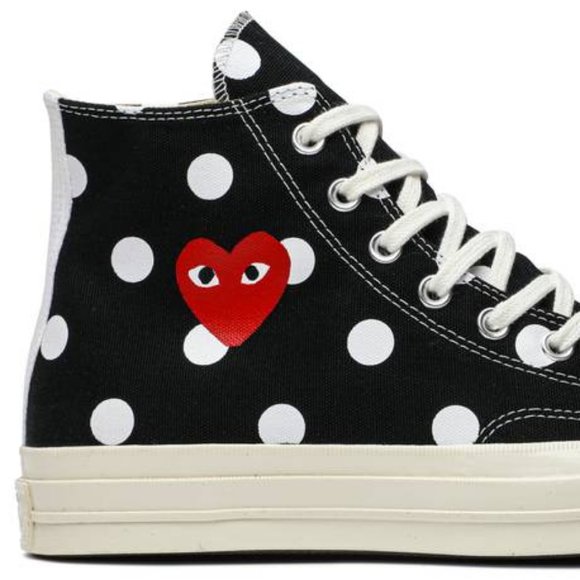 Comme des Garcons Shoes - COMME DES GARCONS CONVERSE POLKA DOTS